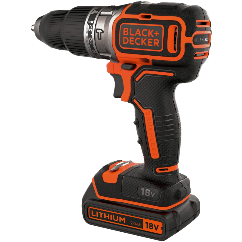 Perceuse Percussion Sans Fil Brushless V Black Decker