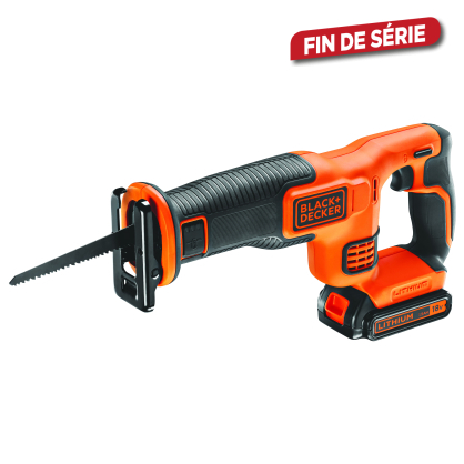 Scie sabre BDCR18N-XJ 18 V BLACK+DECKER