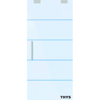 Porte coulissante en verre Sécurit Thytan Sliding