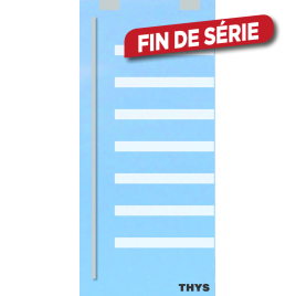 Porte coulissante en verre sécurit 1708 Thytan Sliding 83 x 215 cm THYS