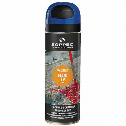 Spray de traçage fluo bleu 0,5 L