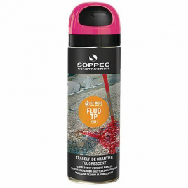 Spray de traçage fluo cerise 0,5 L