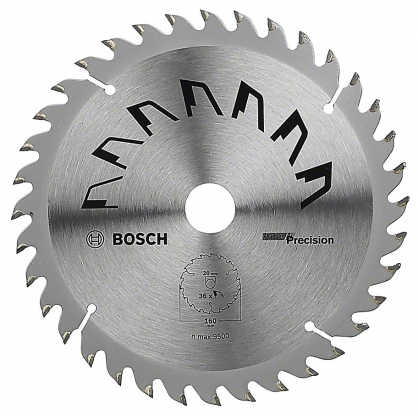 Lame de scie circulaire Precision 36 dents Ø 160 x 20 mm BOSCH