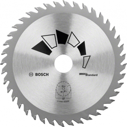 Lame de scie circulaire Standard 24 dents Ø 150 x 20 mm BOSCH