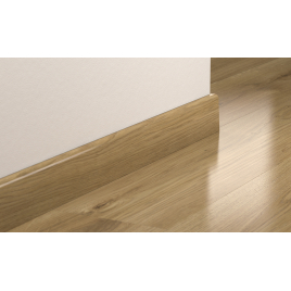 Plinthe droite pour sol stratifié 240 x 5,8 x 1,2 cm chêne cappuccino PERGO