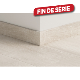 Plinthe pour sol vinyle 240 x 5,8 x 1,2 cm chêne blanc d'Alaska PERGO