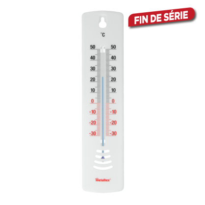 Thermomètre Intérieur Décoratif Blanc