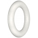 Anneau plastique blanc Ø 28 mm 10 pièces