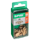 Cache-vis Torx 20 beige 25 pièces SPAX