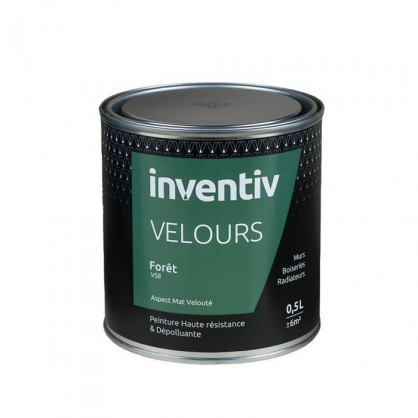 Peinture Velours Foret VS8 0,5 L INVENTIV