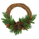 Couronne de Noël Pine Cone Grapevine Ø 41 cm