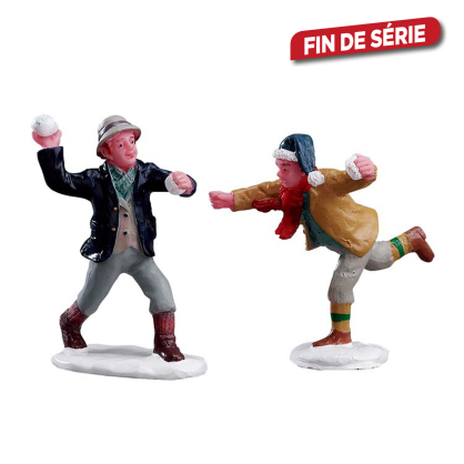 Figurine jeu boules de neige LEMAX