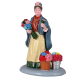 Figurine vendeur de fleurs LEMAX