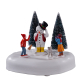 Set de figurines bonhomme de neige et enfants LEMAX