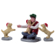 Set de figurines de chiots 3 pièces LEMAX