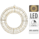 Couronne lumineuse LED blanc chaud Ø 38 cm