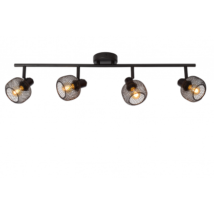 Spot plafond Maren E14 160 W noir LUCIDE