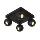 Spot plafond Favori GU10 20 W noir LUCIDE