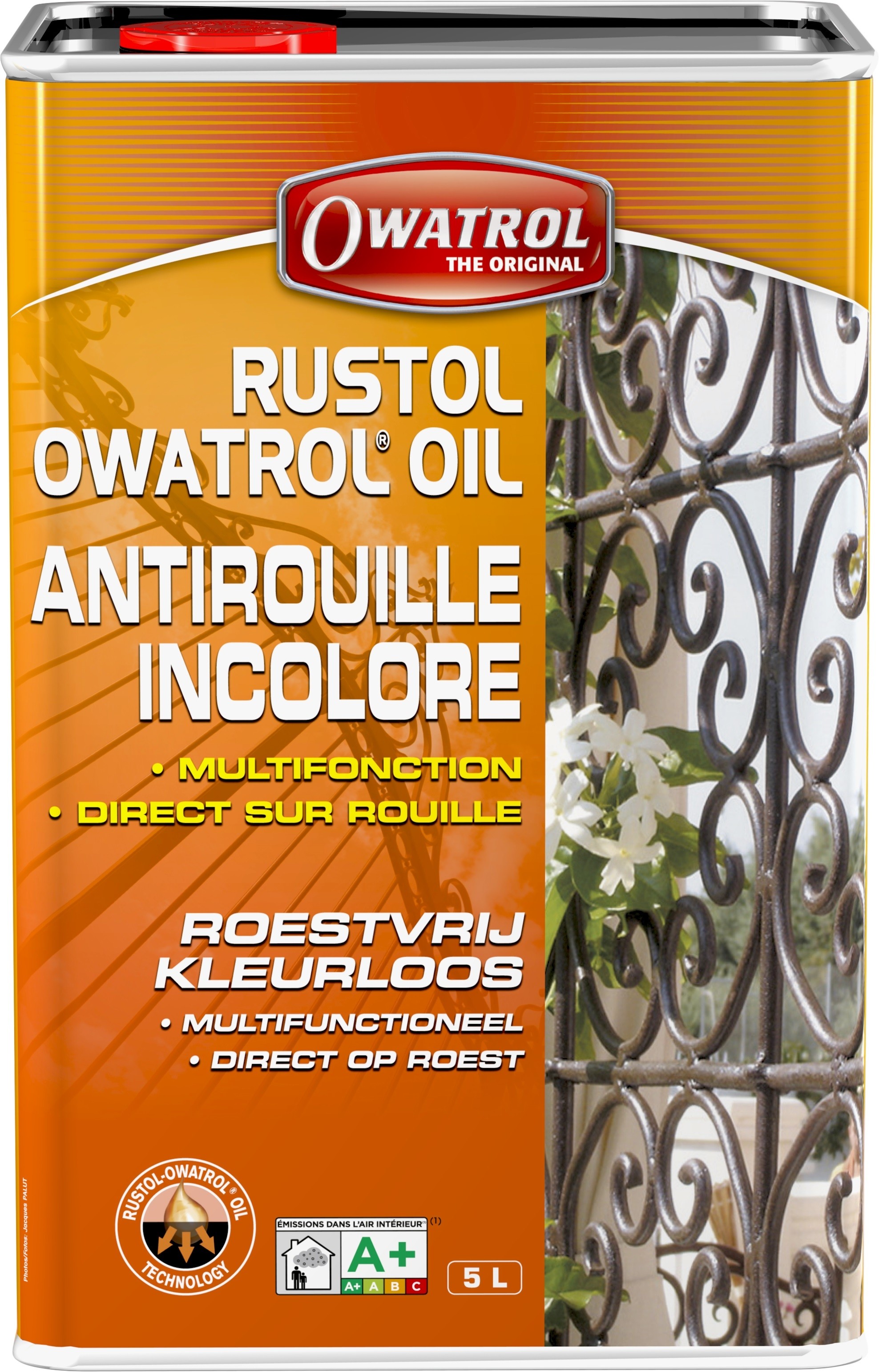 Antirouille incolore multifonction - Owatrol - Rustol-Owatrol - Bidon de  0,5 L OWatrol