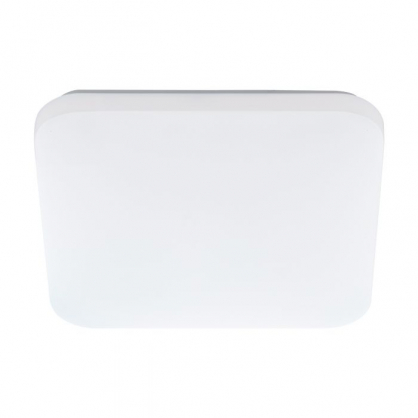 Plafonnier Frania LED 22 x 22 cm 7,4 W blanc EGLO