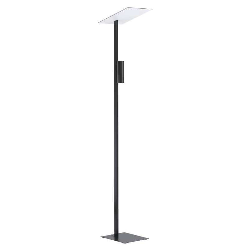 Lampadaire Budensea GU10 9 W noir EGLO