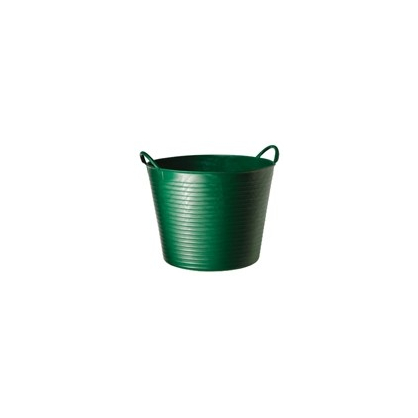 Seau en plastique souple Tubtrug vert 42 L