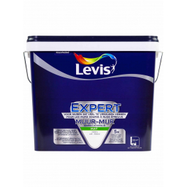 Peinture Expert Mur Intérieur blanche 5 L LEVIS