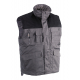 Gilet sans manche Donar gris et noir M HEROCK