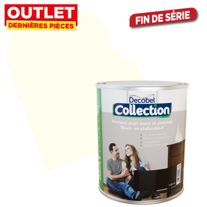 Peinture Mur Levis mat blanc 4+1 L, peinture-mur-plafond