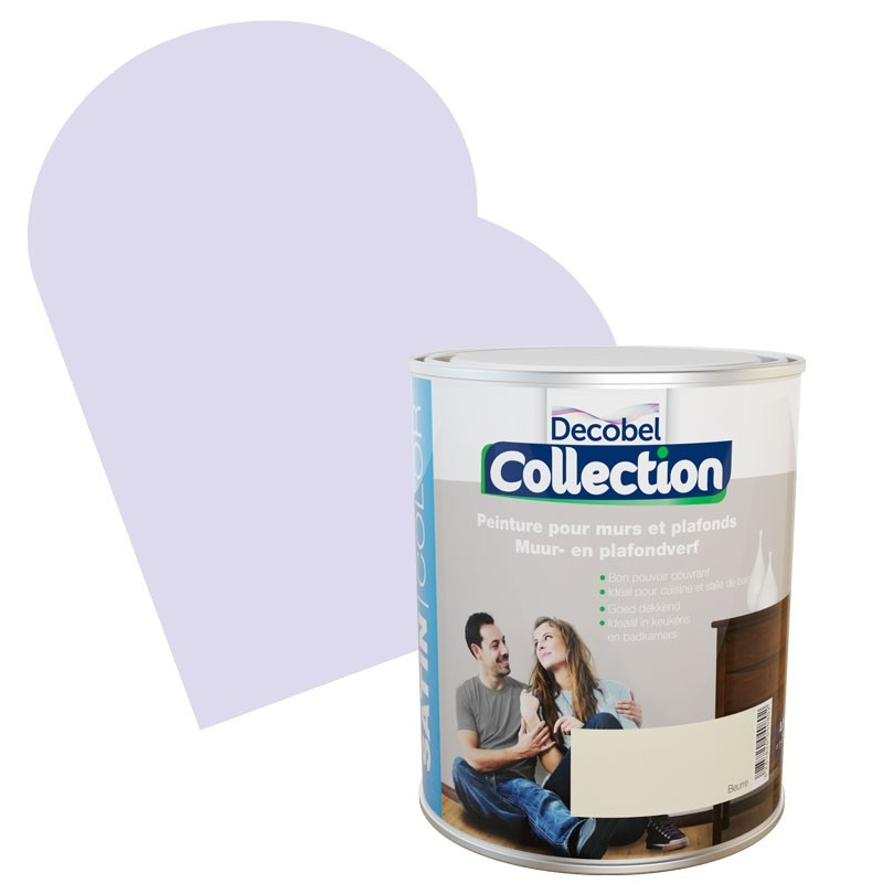 Peinture Mur Plafond  Collection liqueur violette satin e 