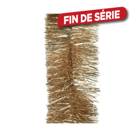 Guirlande scintillante pour sapin camel Ø 7 x 270 cm