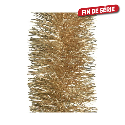 Guirlande scintillante pour sapin ambre Ø 10 x 270 cm