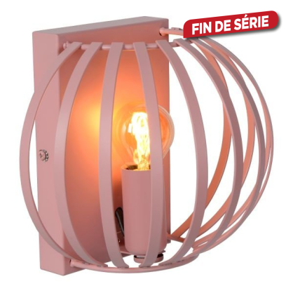 Applique murale rose Merlina E14 40 W LUCIDE