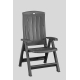 Fauteuil de jardin Corfu graphite