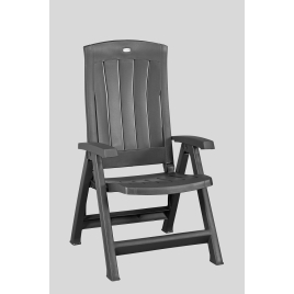 Fauteuil de jardin Corfu graphite