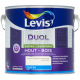 Laque pour bois Duol blanc fermette satinée 2,5 L LEVIS