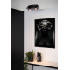 Plafonnier Okno noir 30 x 20 cm GU10 2 x 3 W LUCIDE