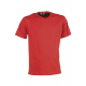 T-shirt Argo rouge M HEROCK