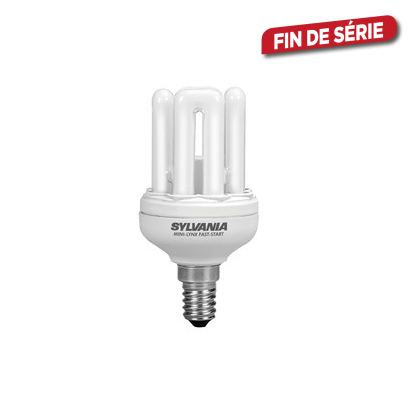 Ampoule fluorescente Mini-Lynx Fast-Start E27 20 W SYLVANIA