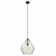 Suspension Carlton noire E27 60 W EGLO