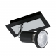 Spot LED Sarria noir GU10 5 W EGLO