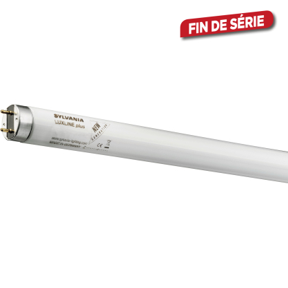 Tube Fluo T8 Luxline Plus blanc chaud 3350 lm 36 W SYLVANIA