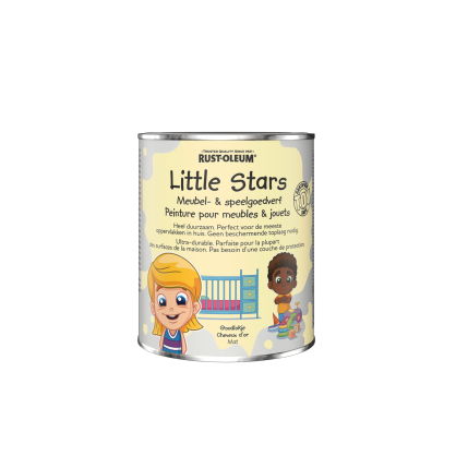 Peinture pour meubles et jouets Little Stars cheveux d'or mate 0,75 L RUST-OLEUM