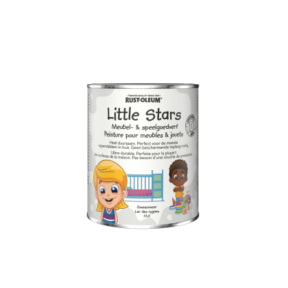 Peinture pour meubles et jouets Little Stars lac des cygnes mate 0,75 L RUST-OLEUM