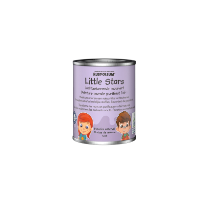 Peinture murale purifiante Little Stars chutes de velours 0,125 L RUST-OLEUM