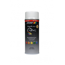 Peinture en spray Crafts gris clair brillante 0,4 L MOTIP