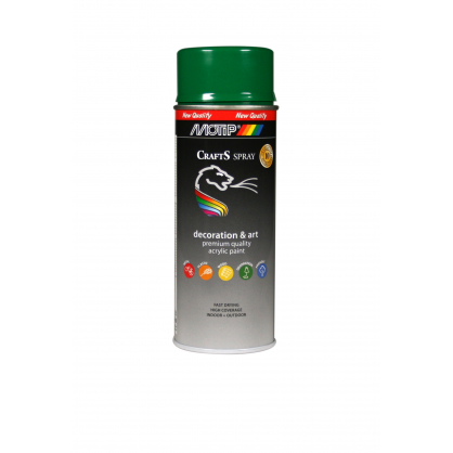 Peinture en spray Crafts vert menthe brillante 0,4 L MOTIP