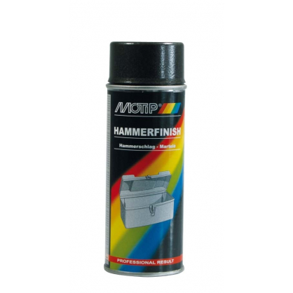 Peinture effet martelé anthracite 0,4 L MOTIP