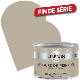 Peinture Velours de Peinture beige Paris Brest mate 0,125 L LIBERON