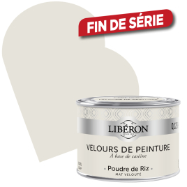 Peinture Velours de Peinture poudre de riz mate 0,125 L LIBERON